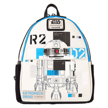 Loungefly Star Wars: The Power Of The Force Astromech Droid Mini Backpack