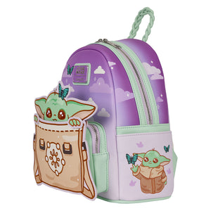 The Mandalorian Grogu Butterfly Mini Backpack