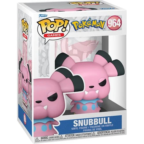 Funko Pop! Pokemon: Snubbull #964 (Pop Protector Included)
