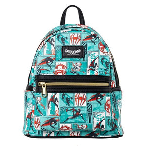 Loungefly Spider-Man: Across the Spider-Verse Comic Strip Mini-Backpack