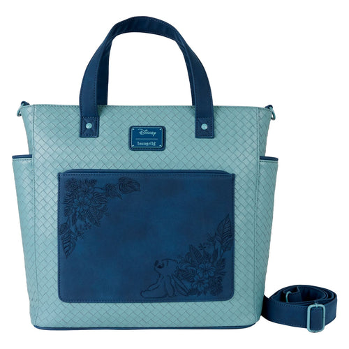 Loungefly Stitch Quiet Fandom Convertible Tote Preorder