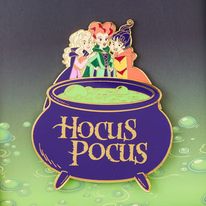 Loungefly Disney Hocus Pocus Cauldron 3" Inch Pin