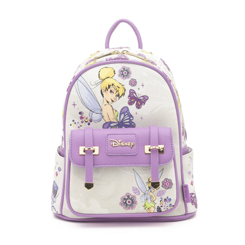 Disney Peter Pan Tinkerbell 11-inch Vegan Leather Mini Backpack