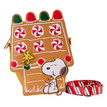 Loungefly Peanuts  Snoopy Gingerbread House Figural Crossbody