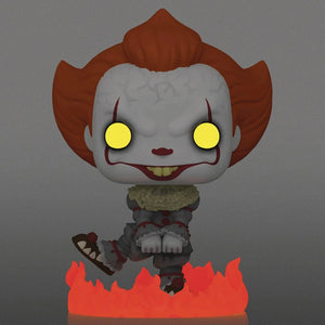 Funko POP! Pennywise CHASE (Dancing) Movie: IT #1437 (Pop Protector Included)