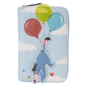 Loungefly Winnie the Pooh Balloons Zip Around Wallet