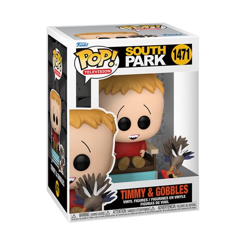 Funko Pop! South Park: Timmy and Gobbles #1471 (Pop Protector Included)