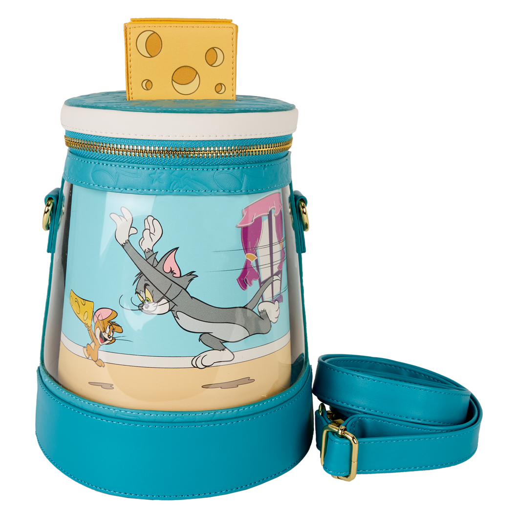 Loungefly WB Tom And Jerry Spinning Crossbody Bag