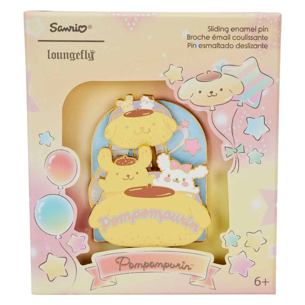 Preorder Loungefly Sanrio Pompompurin Carnival Ride Moving 3