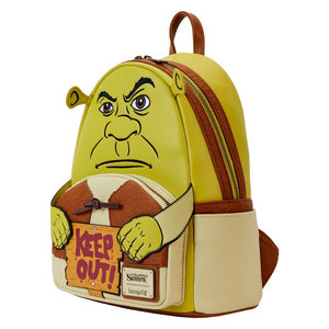 Loungefly Dreamworks Shrek Keep out Cosplay Mini Backpack