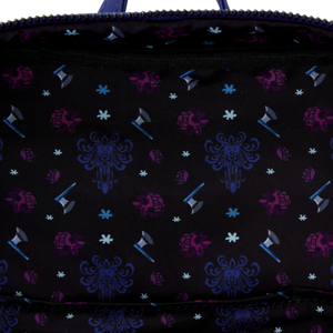 Loungefly Haunted Mansion Black Widow Bride Lenticular Mini Backpack