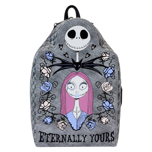 Loungefly NBC Jack and Sally Eternally Yours Mini Backpack