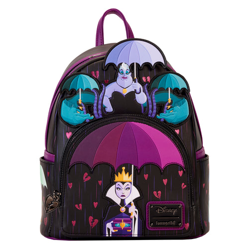 Loungefly  Villains Curse Your Hearts Mini Backpack