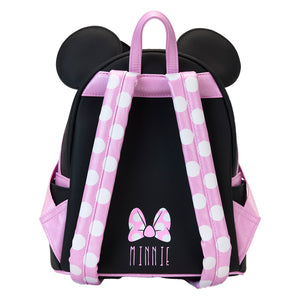 Loungefly Minnie Floral Rock The Dots Mini Backpack