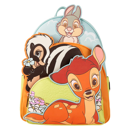 Loungefly Bambi Triple Pocket Mini Backpack