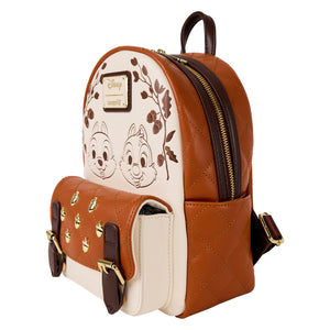 Loungefly Chip And Dale Quilted Mini Backpack