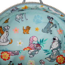 Loungefly Disney Dogs And Cats Faux Denim Mini Backpack