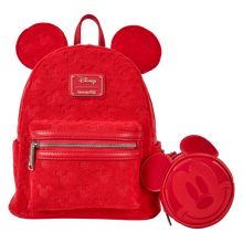 Loungefly Mickeys Ears Burnout Mini Backpack