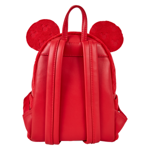 Loungefly Mickeys Ears Burnout Mini Backpack