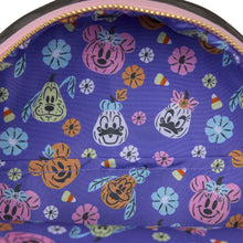 Minnie Mouse Cosplay Floral Pumpkin Glow Candy Corn-Scented Mini Backpack