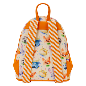 Zootopia 2 Nick Wilde Cotton Candy Cosplay All-Over Print Mini Backpack