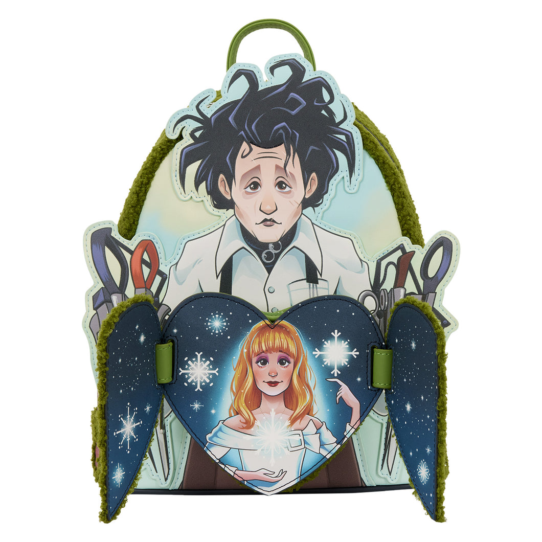 Edward Scissorhands Sherpa Mini Backpack