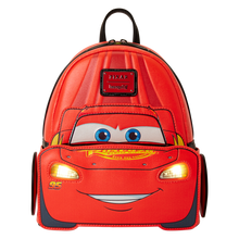 Disney Pixar Cars 20th Anniversary Lightning McQueen Shimmer Light-Up Mini Backpack