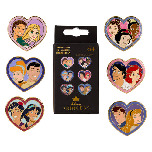 Loungefly Princess And Prince Mystery Pins