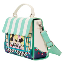 Loungefly Disney Mickey and Minnie Date Night Diner Crossbody Bag