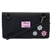 Loungefly Disney Floral Rock The Dots Clutch Crossbody Bag