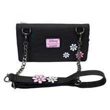 Loungefly Disney Floral Rock The Dots Clutch Crossbody Bag