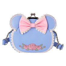 Loungefly Minnie Floral And Lace Kisslock Crossbody Bag