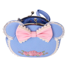 Loungefly Minnie Floral And Lace Kisslock Crossbody Bag
