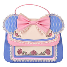 Loungefly Minnie Floral And Lace Ears Crossbody Bag