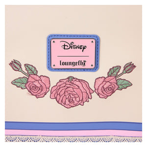 Loungefly Minnie Floral And Lace Ears Crossbody Bag