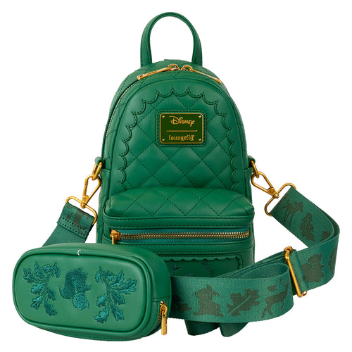 Loungefly Bambi Quilted Convertible Sling Bag