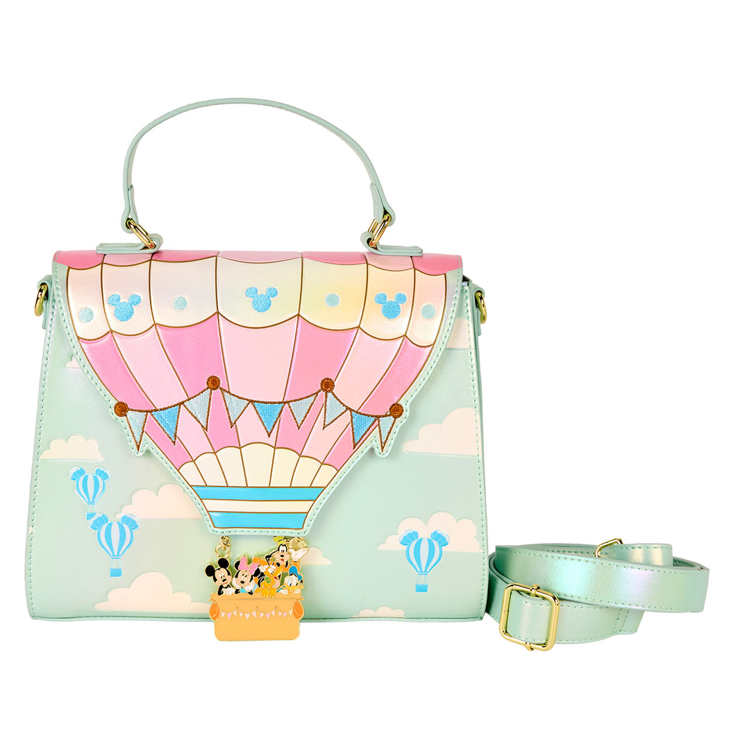 Loungefly Mickey & Friends Hot Air Balloon Crossbody Bag