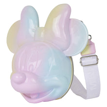 Minnie Mouse Pastel Tie-Dye Molded Figural Crossbody Bag