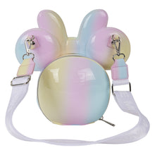 Minnie Mouse Pastel Tie-Dye Molded Figural Crossbody Bag