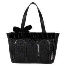 Disney Villains Stained Glass Tote Crossbody Bag with Coin Bag