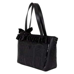 Disney Villains Stained Glass Tote Crossbody Bag with Coin Bag