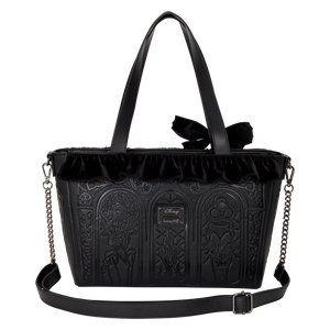 Disney Villains Stained Glass Tote Crossbody Bag with Coin Bag