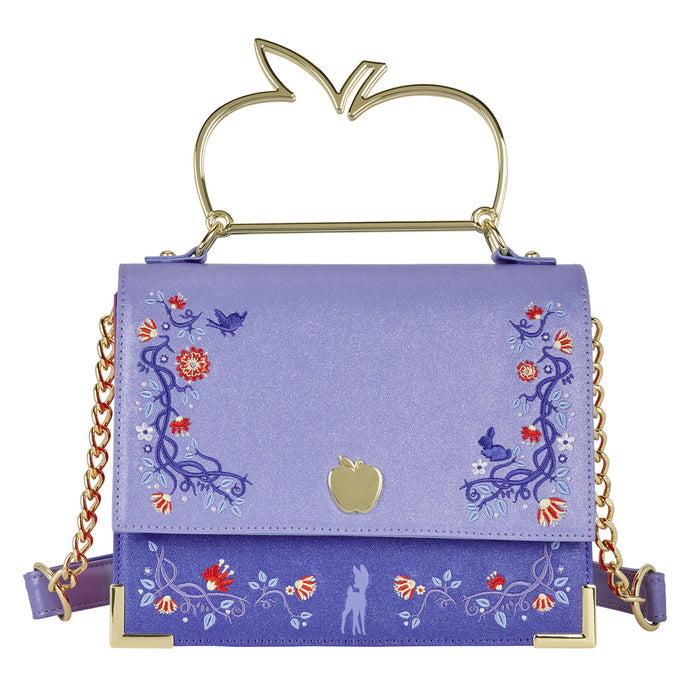 Snow White Shimmer Crossbody Bag