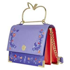 Snow White Shimmer Crossbody Bag