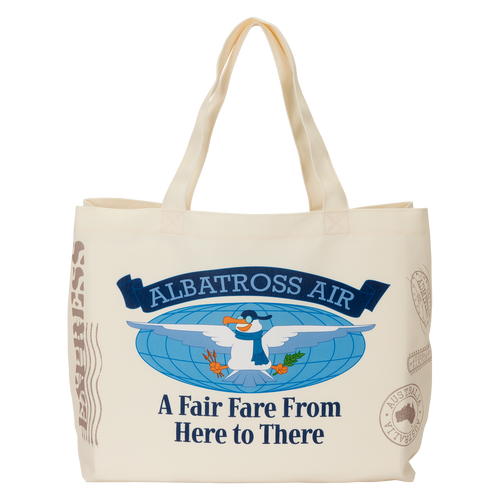 The Rescuers Down Under Albatross Air Canvas Tote Bag