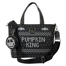 The Nightmare Before Christmas Jack Skellington Reversible Sequins Tote Crossbody Bag with Coin Bag