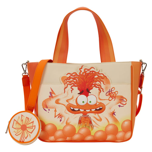 Inside Out 2 Anxiety Tote Bag with Coin Bag