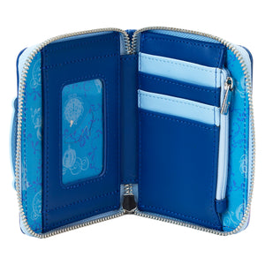 Loungefly Cinderella 75th Anniversary Zip Around Wallet