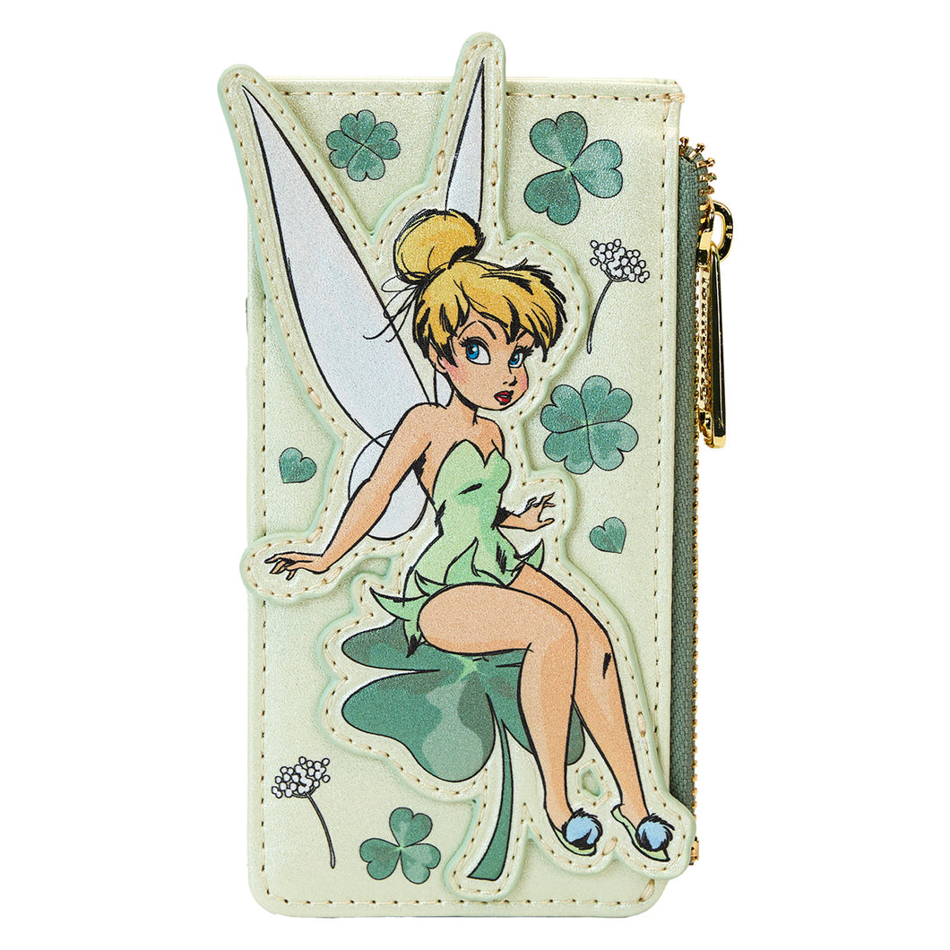 Loungefly Tinkerbell 4 Leaf Clover Large Card Holder