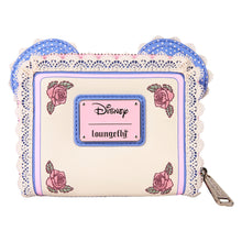 Loungefly Minnie Floral And Lace Ears Zip Around Wallet